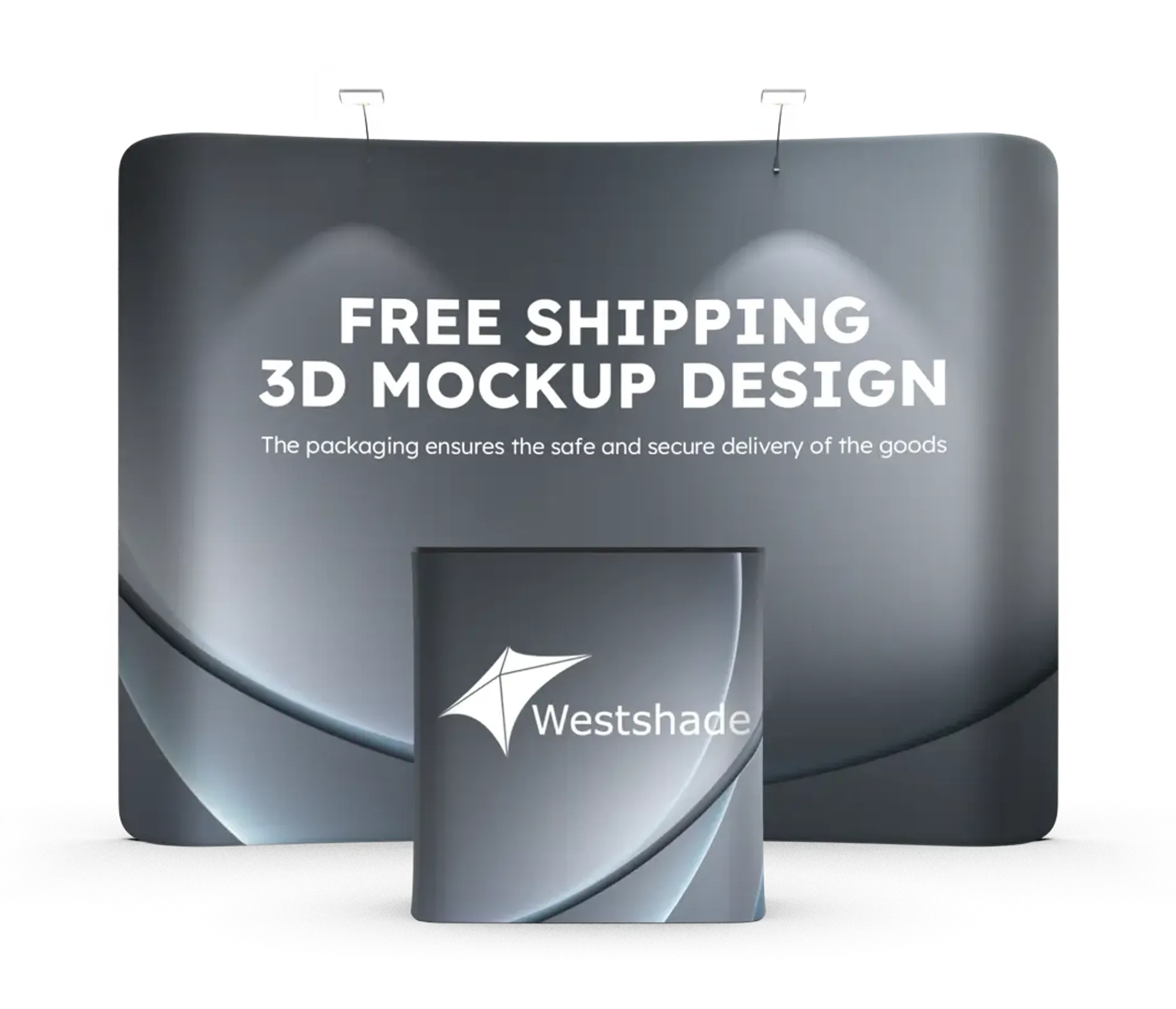 Curved Tension Fabric Trade Show Booth