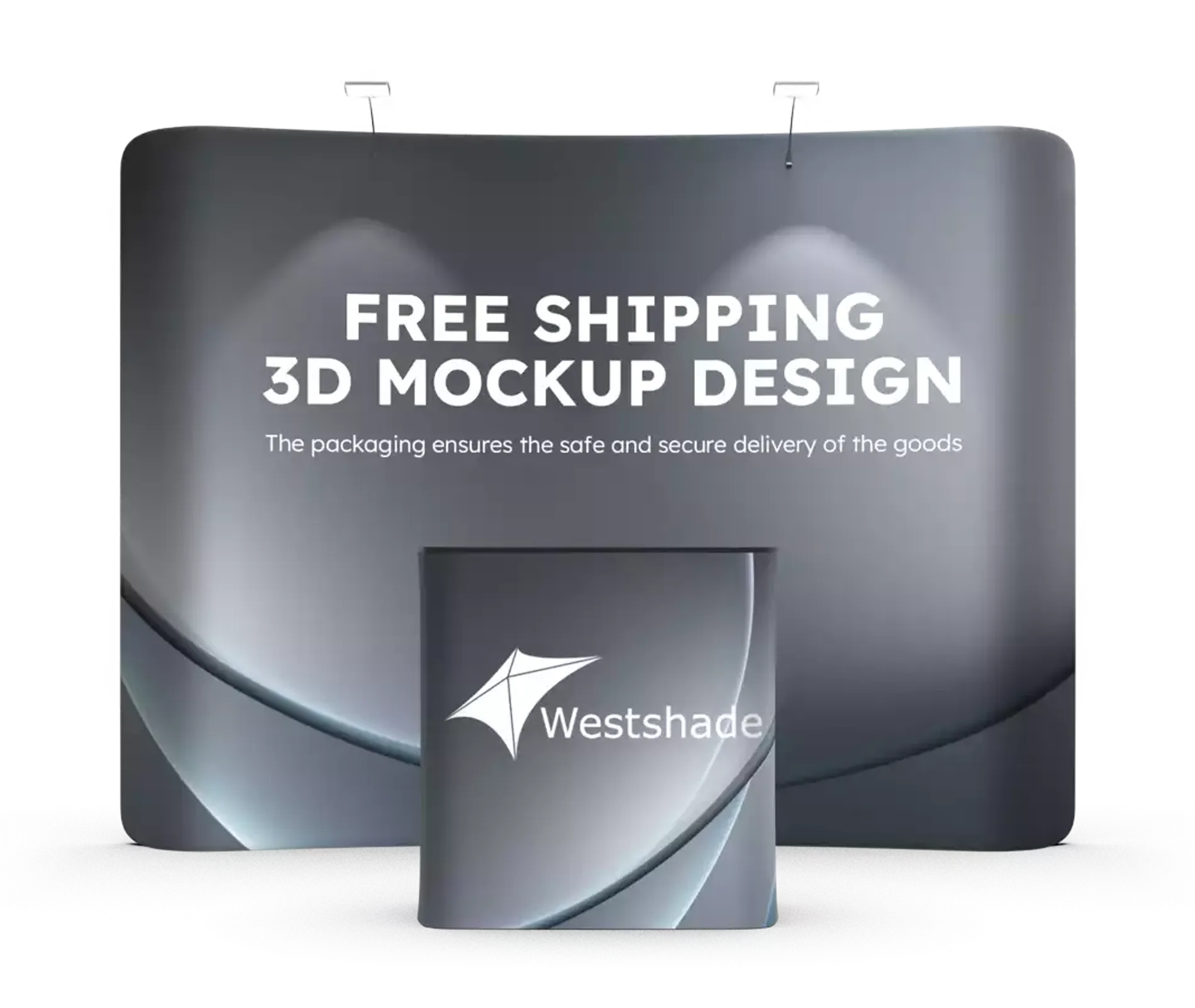 Curved Tension Fabric Trade Show Booth