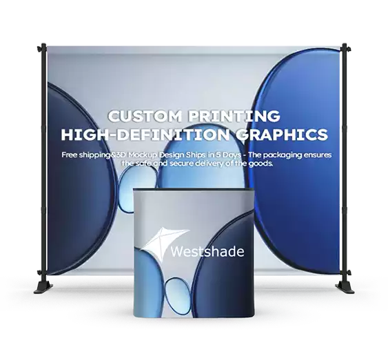 Step and Repeat Trade Show Booth