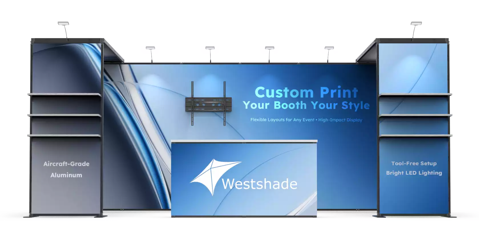 10x20 Modular Trade Show Booth