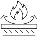 Icon of Fire Retardant