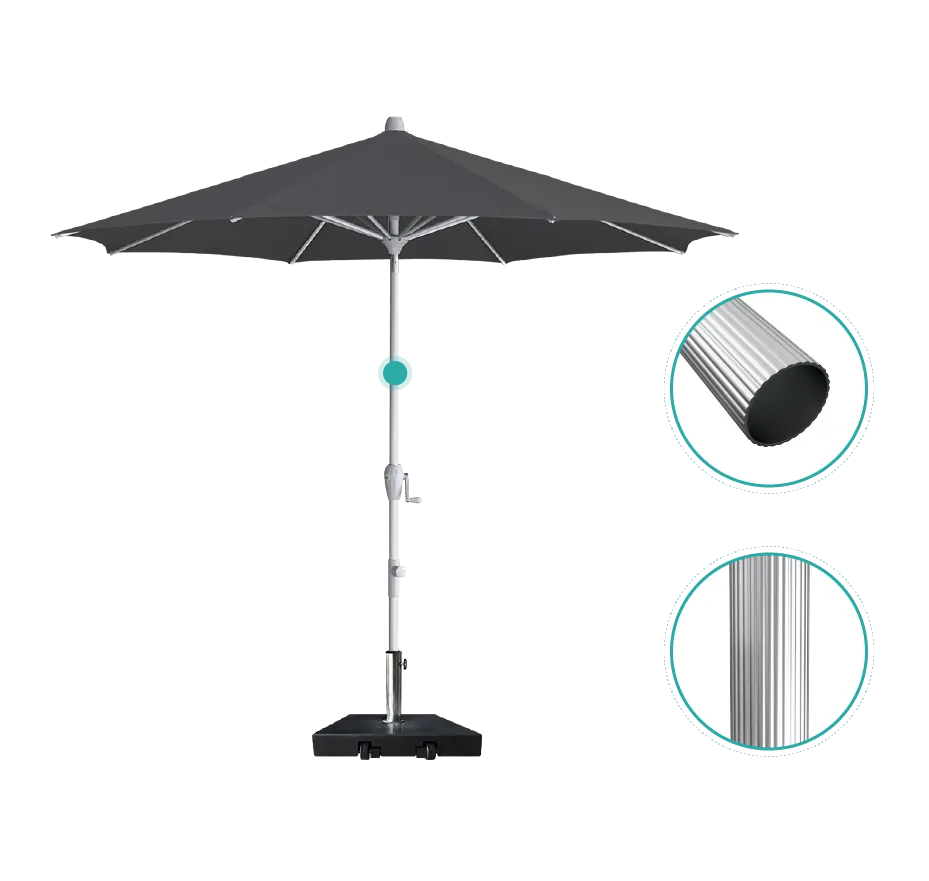 Use patio umbrellas for a cafe or restaurant