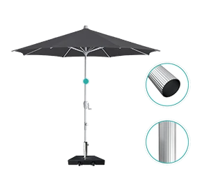 Use patio umbrellas for a cafe or restaurant