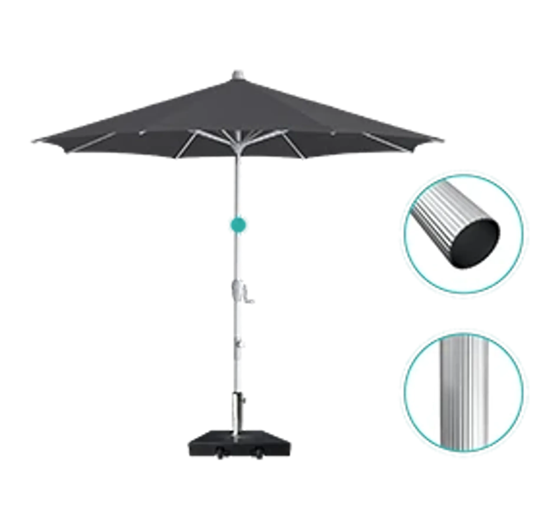 Use patio umbrellas for a cafe or restaurant