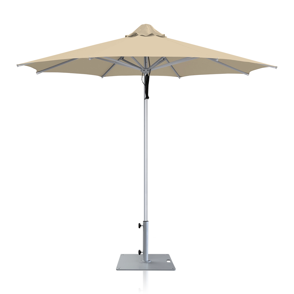 Santorini umbrella with aluminum frame