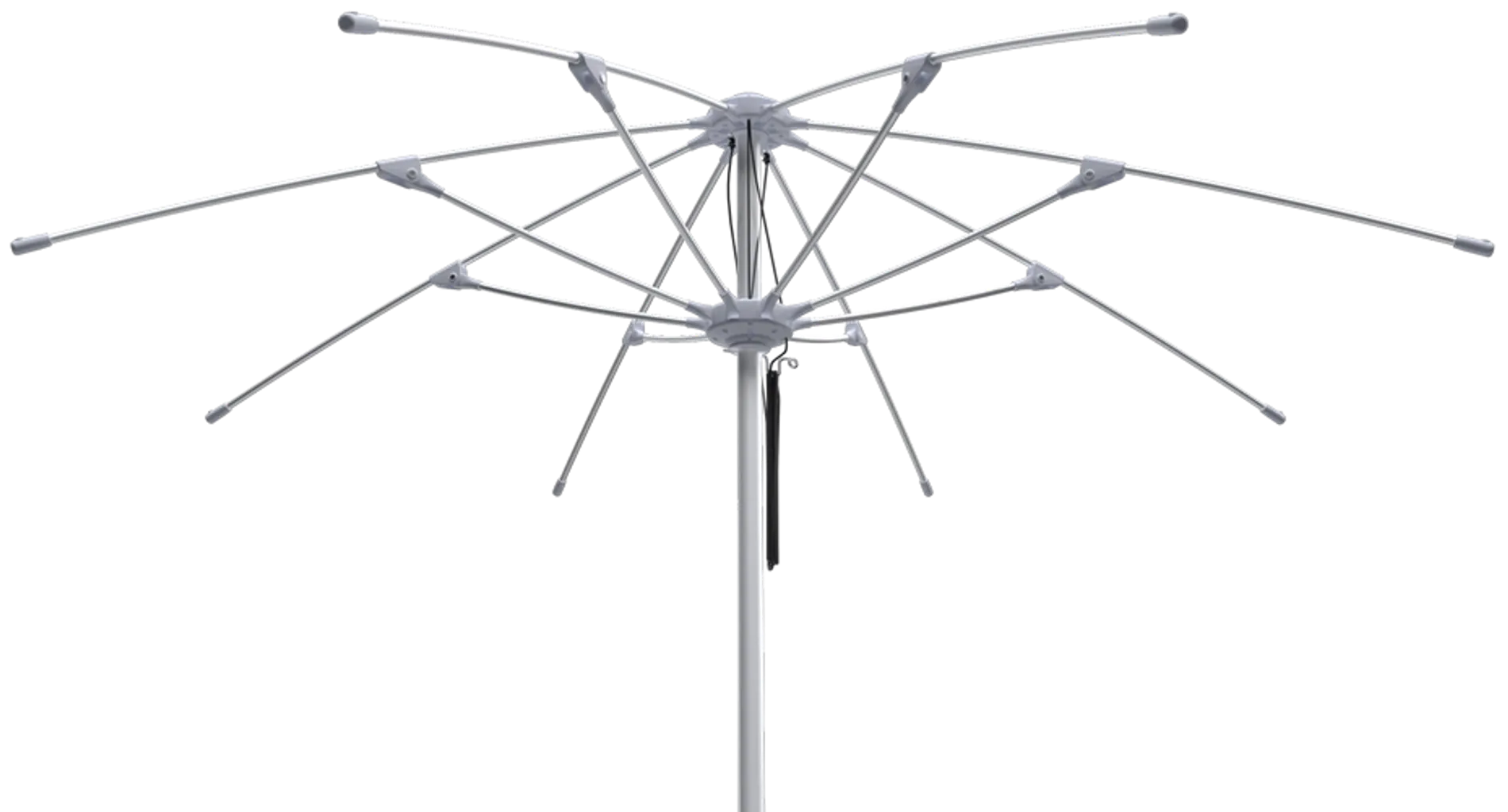 Santorini umbrella fiberglass ribs