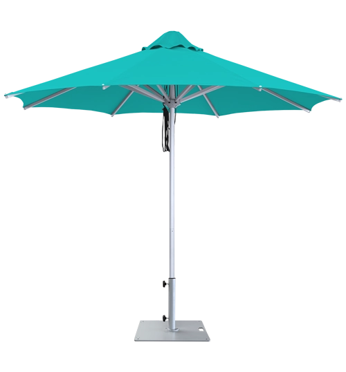 Santorini umbrella aluminum ribs