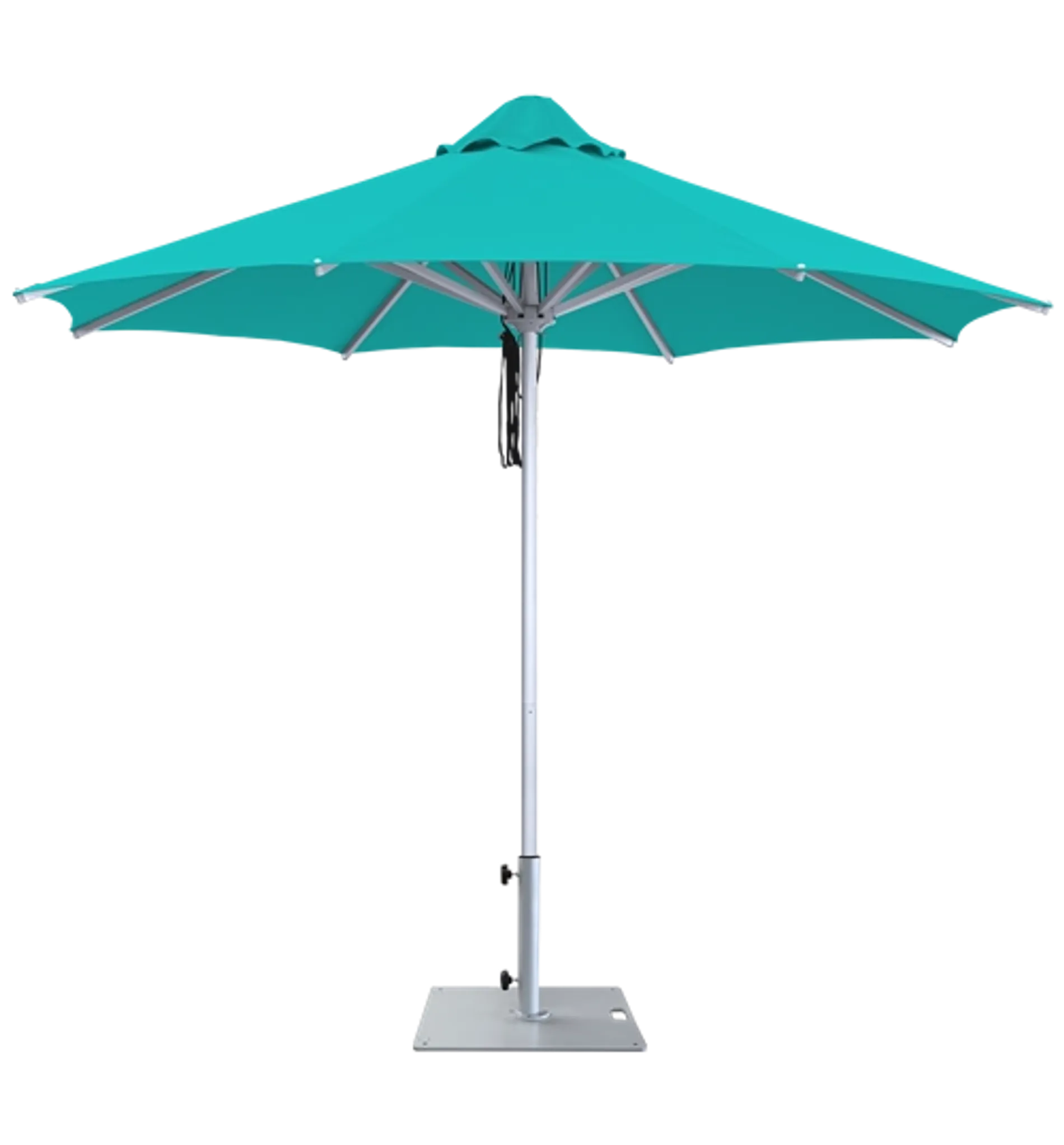 Santorini umbrella aluminum ribs